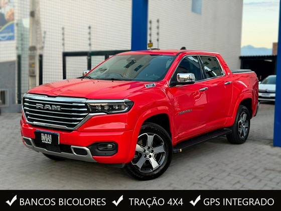 RAM RAMPAGE 2.0 HURRICANE 4 TURBO GASOLINA R/T 4X4 AUTOMÁTICO